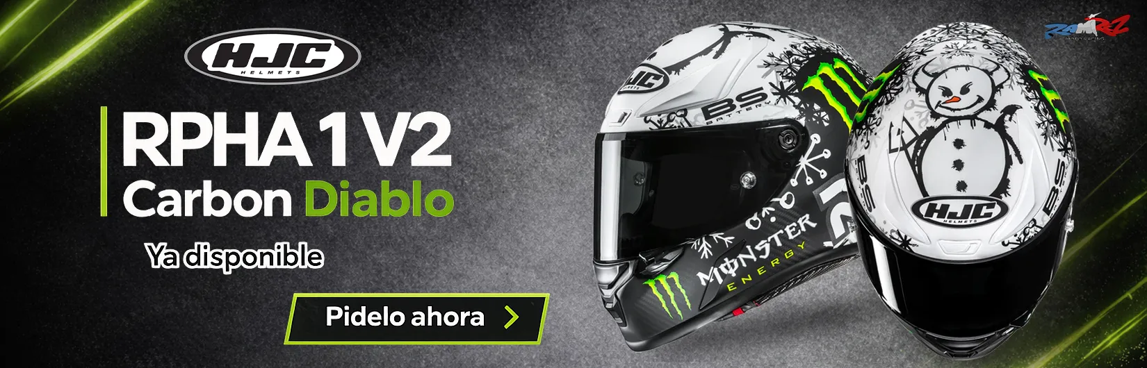 hjc rpha 1 v2 carbon snow diablo